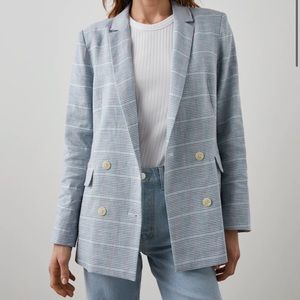 Rails jac Nordic check blazer jacket